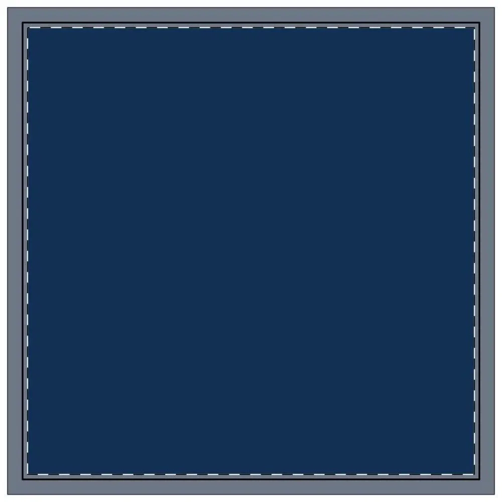 NWT Porter Anna- Navy & Gold  Cotton Napkin 8-set, Gingham